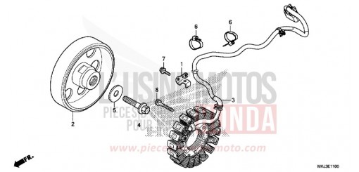 GENERATRICE CB1000RAJ de 2018